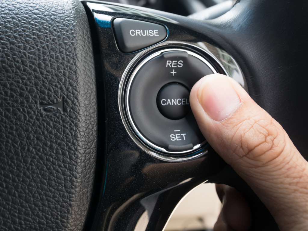 cruise control use in car